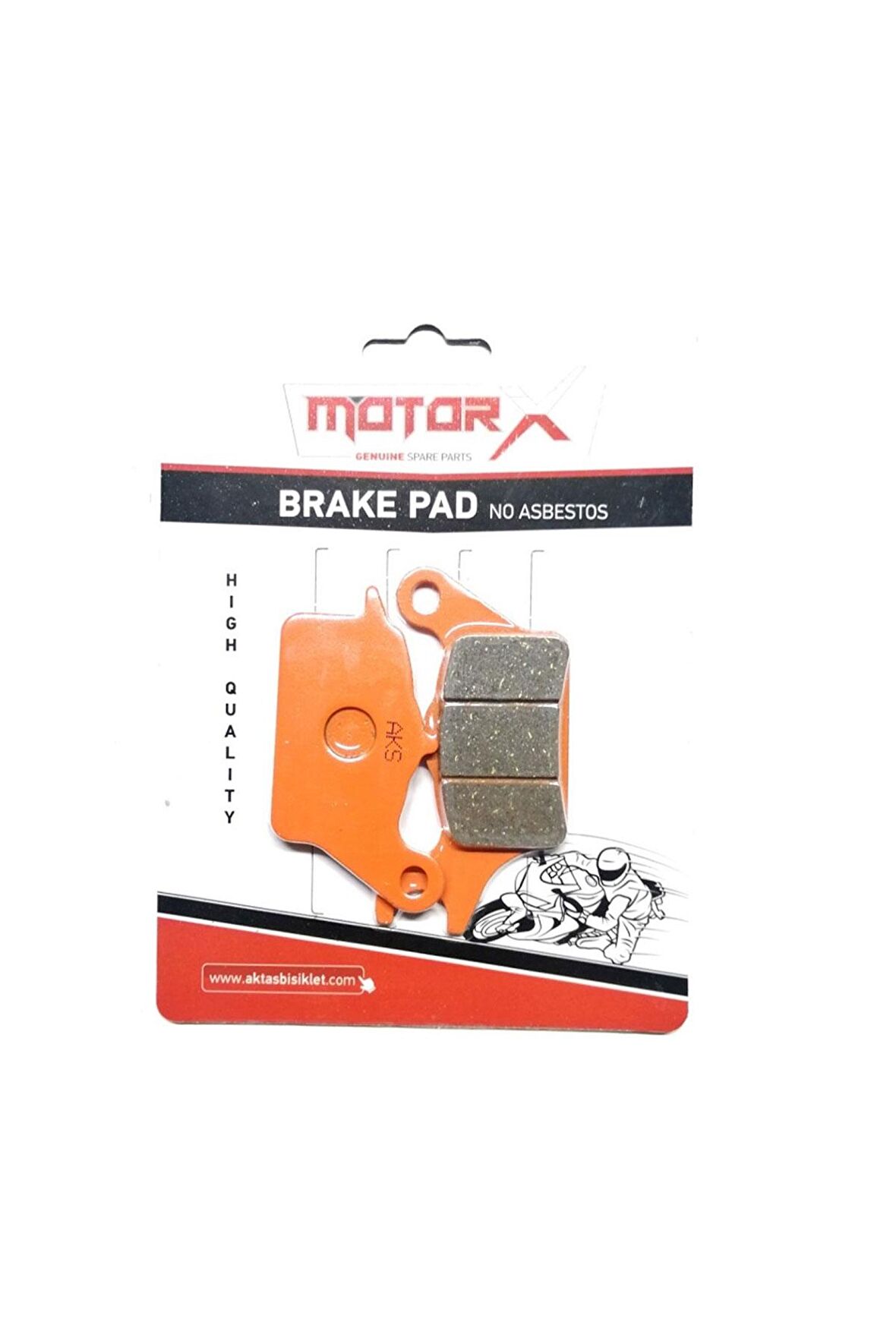 Honda Dio Motosiklet Ön Fren Disk Balatası | Turuncu